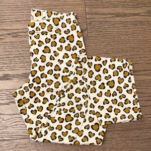 EUC Old Navy Kids Animal Print Leggings - Yellow and Black